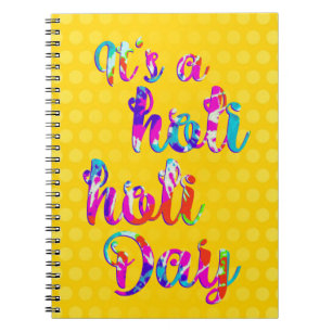 Cuaderno holiES - ES UN DÍA HOLI + tu trasero.