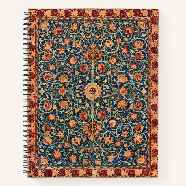 Cuaderno Holland Park Design (por William Morris) (Anverso)