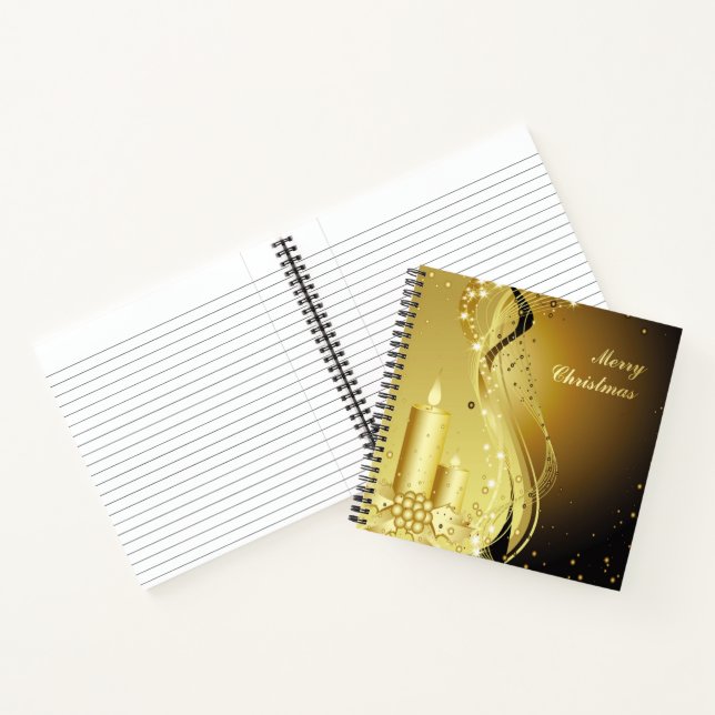 Cuaderno Holly, Navidades de velas en un contexto chispeant (Interior)