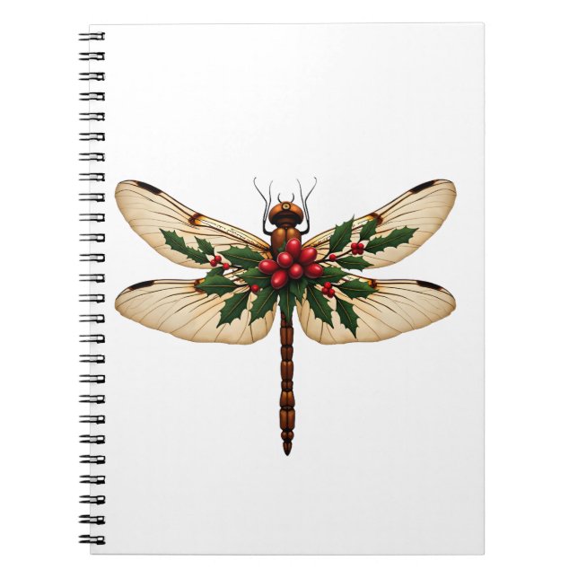Cuaderno Holly Winged Dragonfly (Frente)