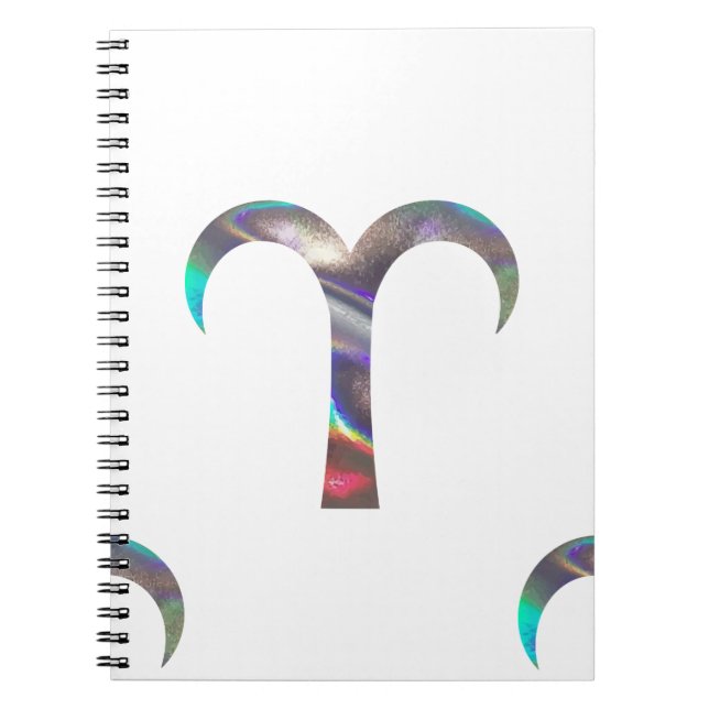 Cuaderno holograma Aries (Frente)