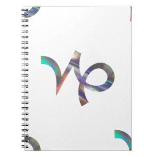 Cuaderno holograma Capricornio