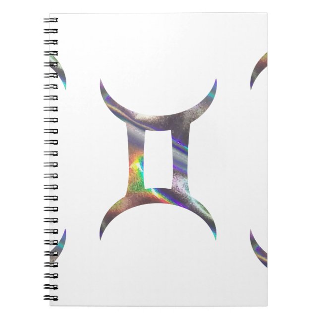 Cuaderno holograma Gemini (Frente)