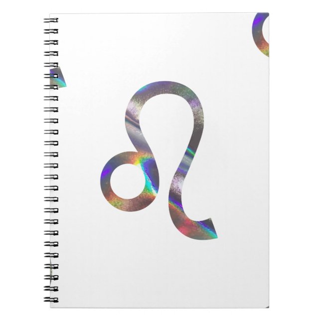 Cuaderno holograma Leo (Frente)
