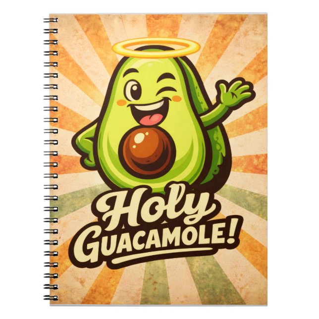 Cuaderno Holy Guacamole - Guac Pack - Foodie Fiends (Frente)