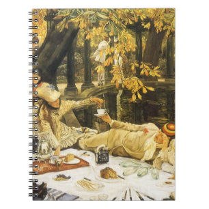 Cuaderno Holyday, la merienda campestre por James Tissot, A