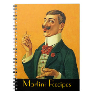 Cuaderno Hombre apuesto de los mordedores de la receta de