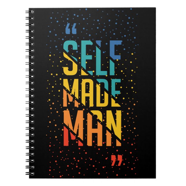 Cuaderno Hombre Autónomo - Orgullo trans LGBTQ+ (Frente)