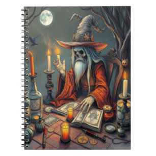 Cuaderno Hombre brujo mágico