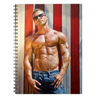 Cuaderno Hombre Caliente Pecho Musculoso Hombre Sexy Sin Ca