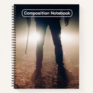 Cuaderno Hombre con horror de hierro a neumático