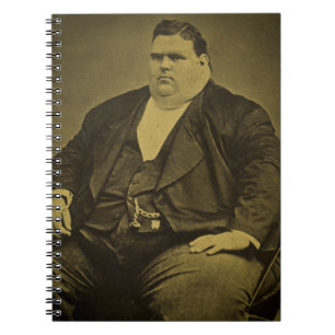 Cuaderno Hombre de la grasa del acto secundario del