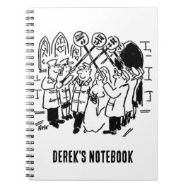 Cuaderno Hombre de pop casado con guardia de honor