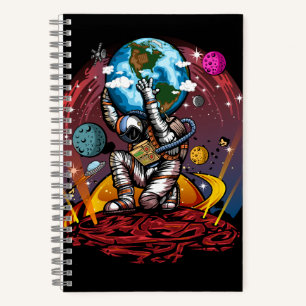 Cuaderno Hombre del espacio de Atlas
