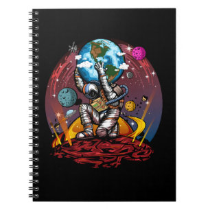 Cuaderno Hombre del espacio de Atlas