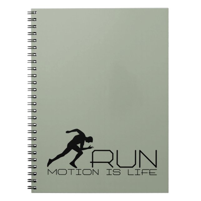 Cuaderno Hombre en ejecución (Frente)