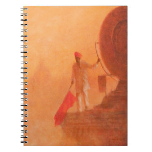 Cuaderno Hombre ferroviario Agra 2010 de la bandera