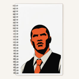 Cuaderno Hombre misterioso mira