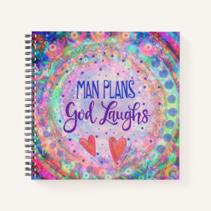 Cuaderno Hombre planea que Dios ríe a la revista de la Boni