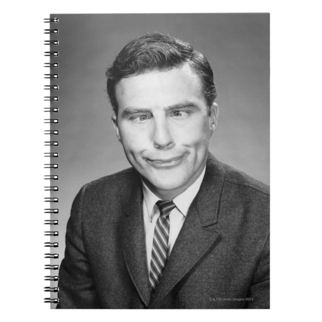 Cuaderno Hombre que hace la cara (Frente)