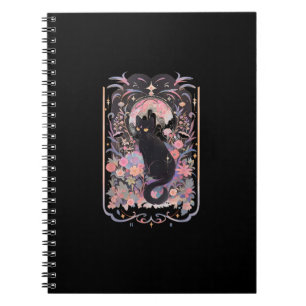 Cuaderno Hombres Academia Cottagecore Gatos Goblincore Bruj