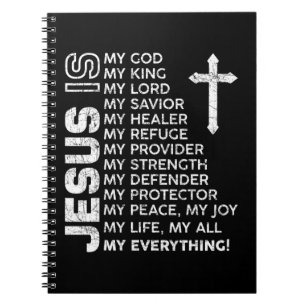 Cuaderno Hombres Cristianos Niños Jesús Camiseta