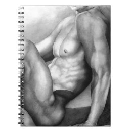 Cuaderno Hombres Elegante Bella Artes desnudo-macho Dibujo