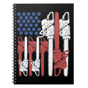 Cuaderno Hombres madereros Lumberjack Regalos Arborismo Cha