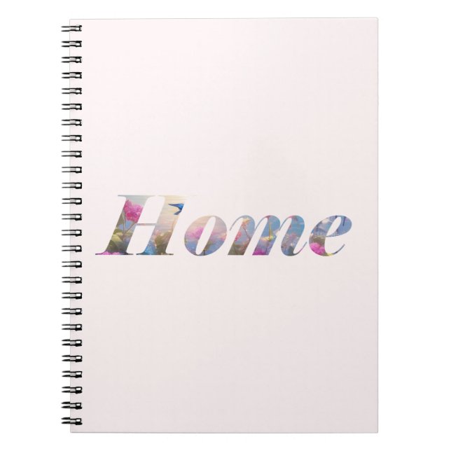 Cuaderno Home. (Frente)