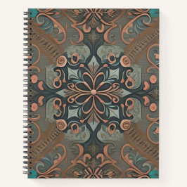 Cuaderno Homely cottage pattern