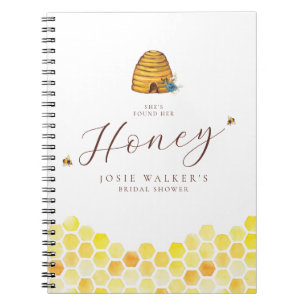 Cuaderno Honey Bee Bridal Shower Guest