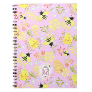 Cuaderno Honey Bee Rosa