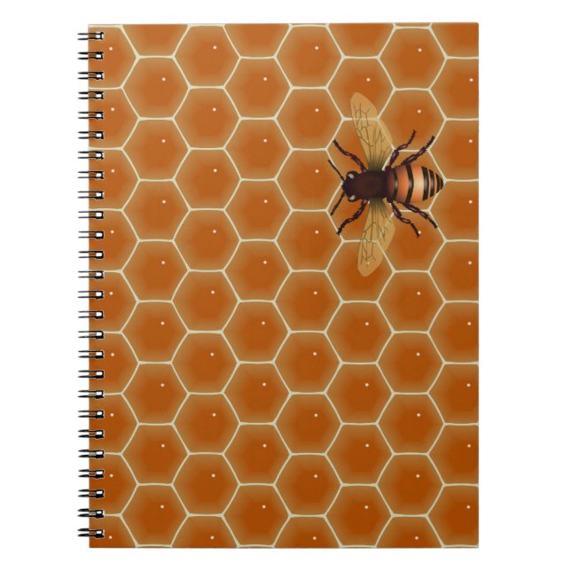 Cuaderno Honey Comb y Bee (Frente)