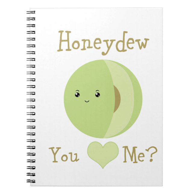 Cuaderno ¿Honeydew me amas? (Frente)