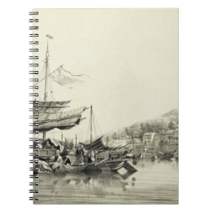 Cuaderno Hong Shang, platea 17 de los "bosquejos de China",