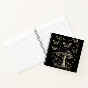 Cuaderno hongo de mariposa