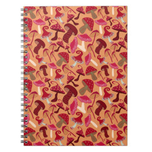 Cuaderno Hongos Cute
