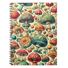 Cuaderno Hongos Elegantes