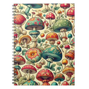 Cuaderno Hongos Elegantes