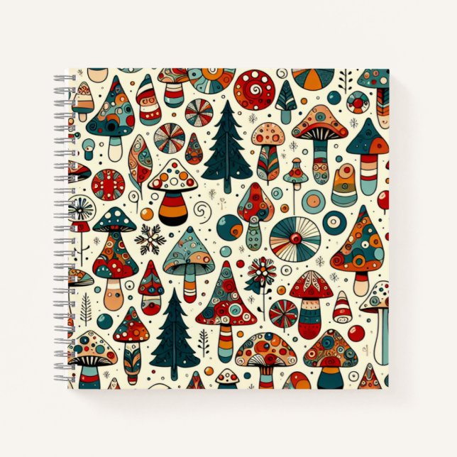 Cuaderno Hongos festivos (Anverso)