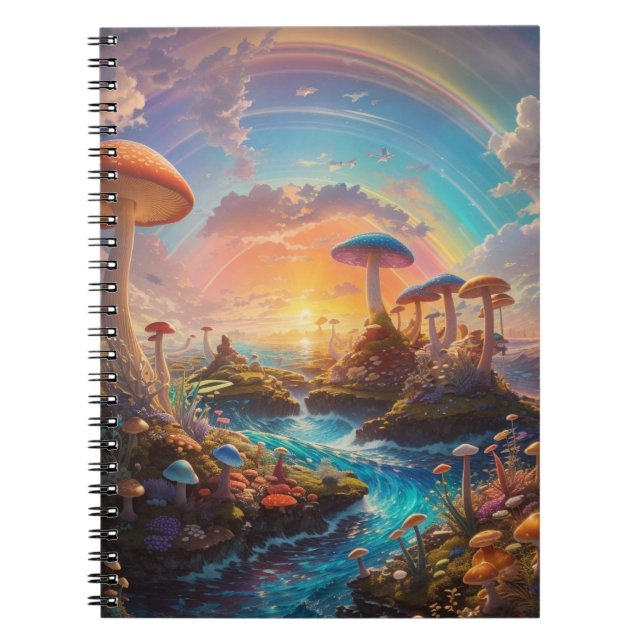 Cuaderno hongos gigantes (Frente)