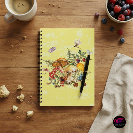 Cuaderno Hongos, libélulas, polillas y caracoles