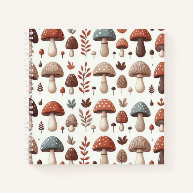 Cuaderno Hongos Marchando (Anverso)