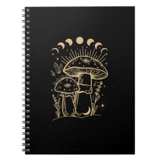 Cuaderno Hongos & Minimalismo Cabaña Estética Goblinco
