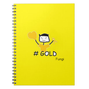 Cuaderno Hongos #Oro