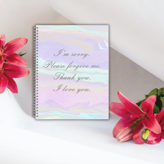 Cuaderno Hooponopono Inspirador bloc de notas (Subido por el creador)