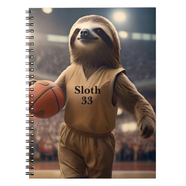 Cuaderno Hoops y Hangs: La franja de Dunking Slam, (Frente)
