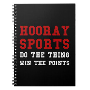 Cuaderno Hooray deportes