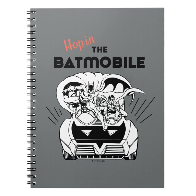 Cuaderno Hop in the Batmobile (Frente)