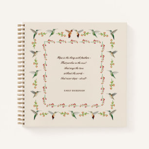 Cuaderno Hope Emily Dickinson